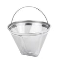 Reusable Stainless Steel Cone Coffee Filters, 1-Pack T615