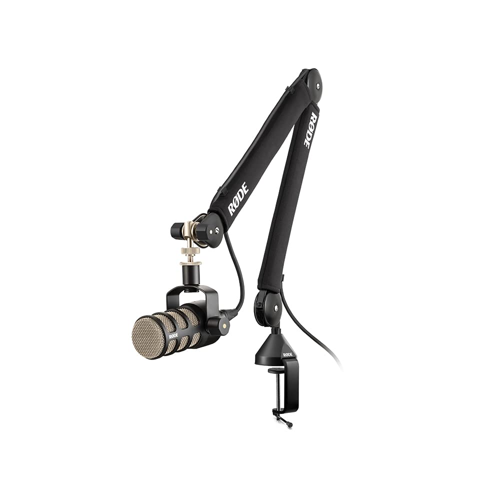 USB Dynamic Microphone & Desk-Mounted Boom Arm O346
