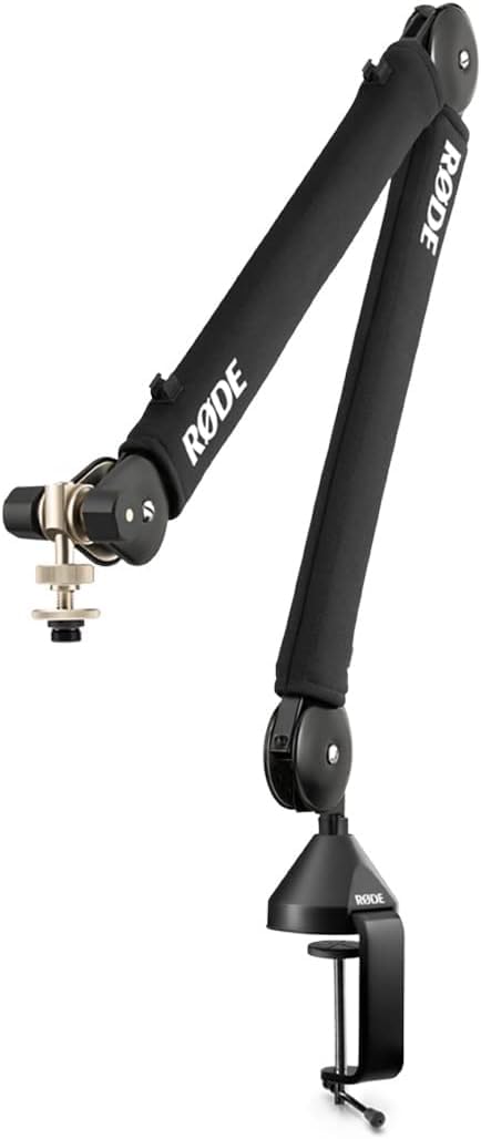 USB Dynamic Microphone & Desk-Mounted Boom Arm O346