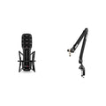 USB Dynamic Microphone & Desk-Mounted Boom Arm O346
