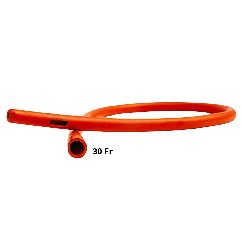 Enema Rubber Colon Tube Open End 20” x 30 FR W209703