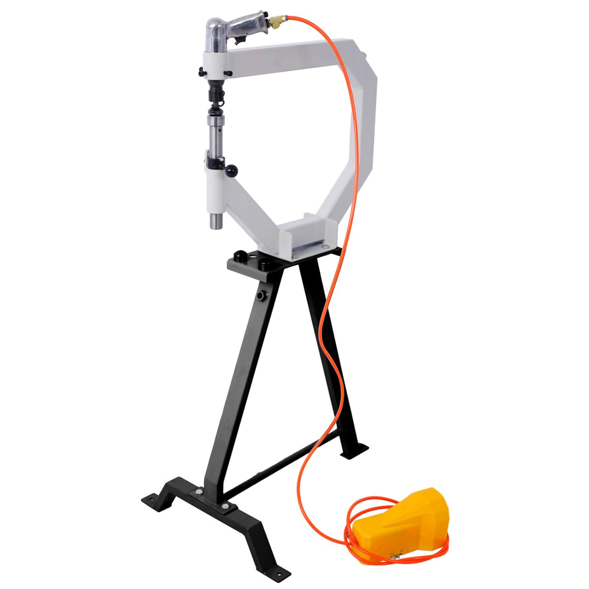 19.6" Throat Pneumatic Planishing Hammer with Steel Frame Stand and Foot Pedal R354504