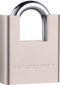 Heavy Duty Solid Brass Keyed Padlock with 4 Keys O470328