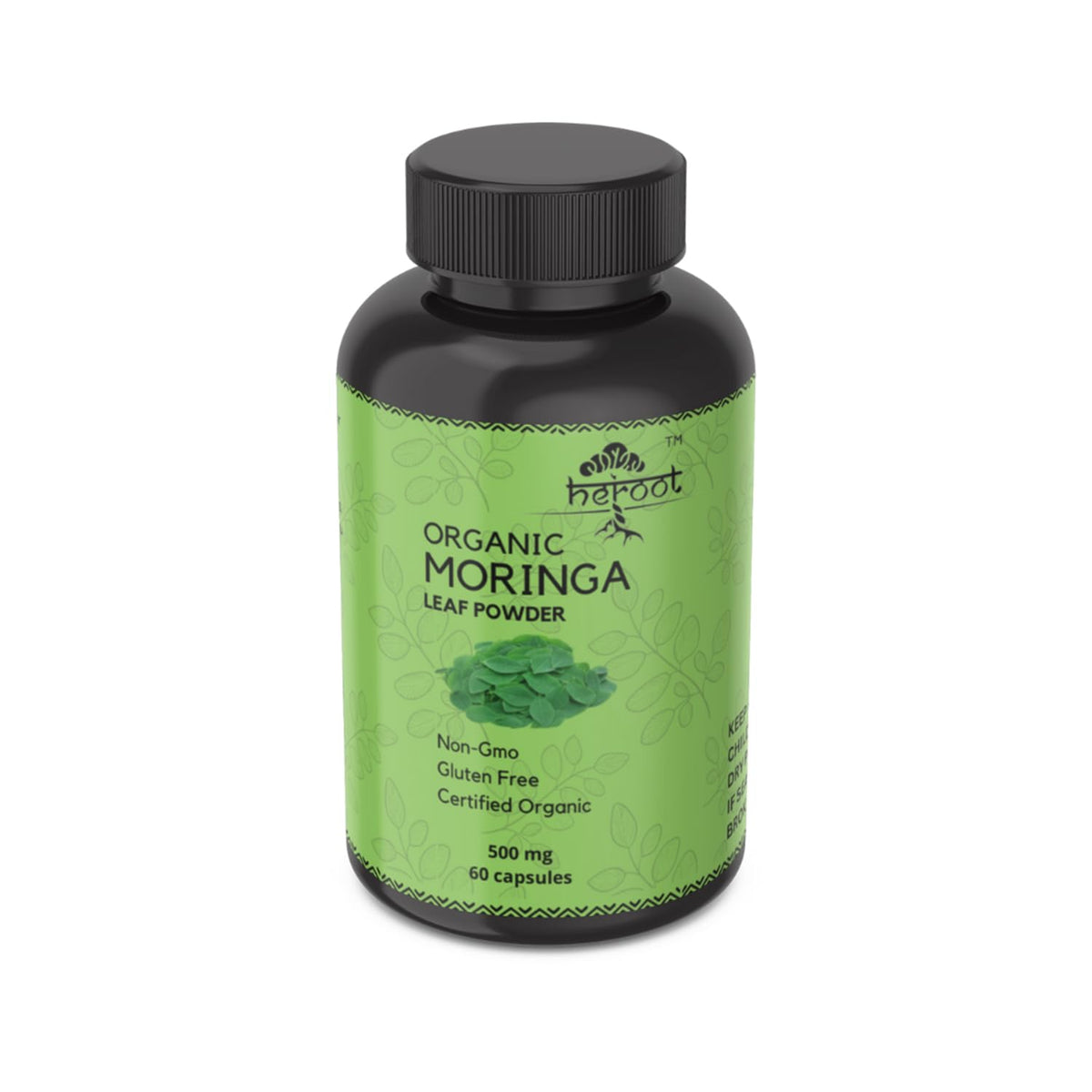 Organic Moringa Capsules 120 Capsules E74529