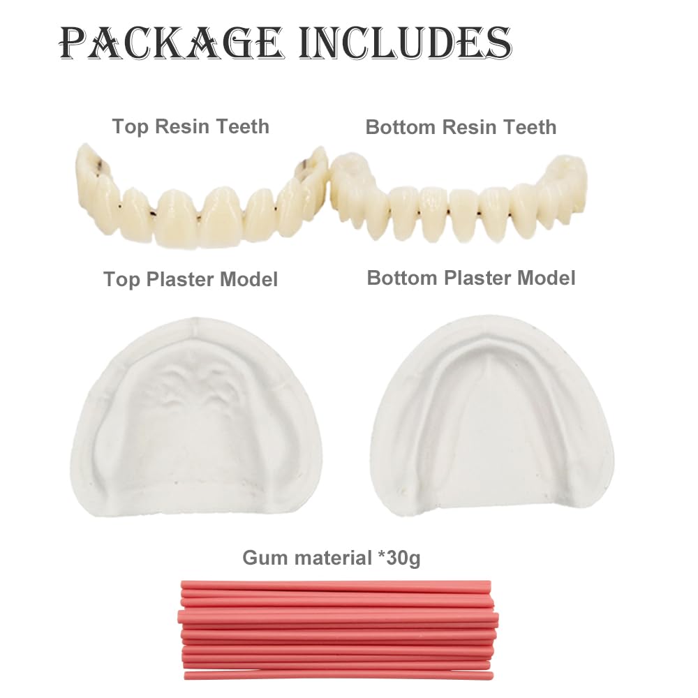 DIY Denture Fake Teeth Set S668
