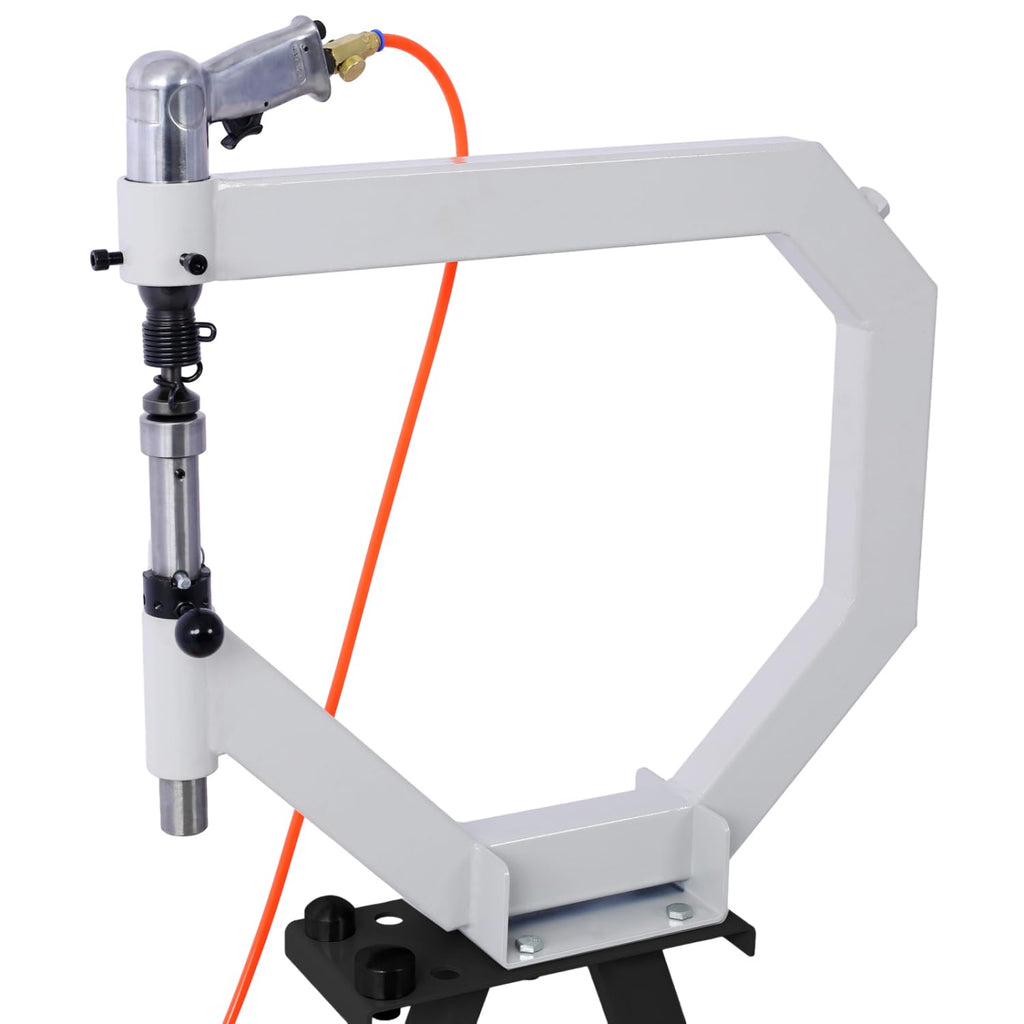 19.6" Throat Pneumatic Planishing Hammer with Steel Frame Stand and Foot Pedal R354504