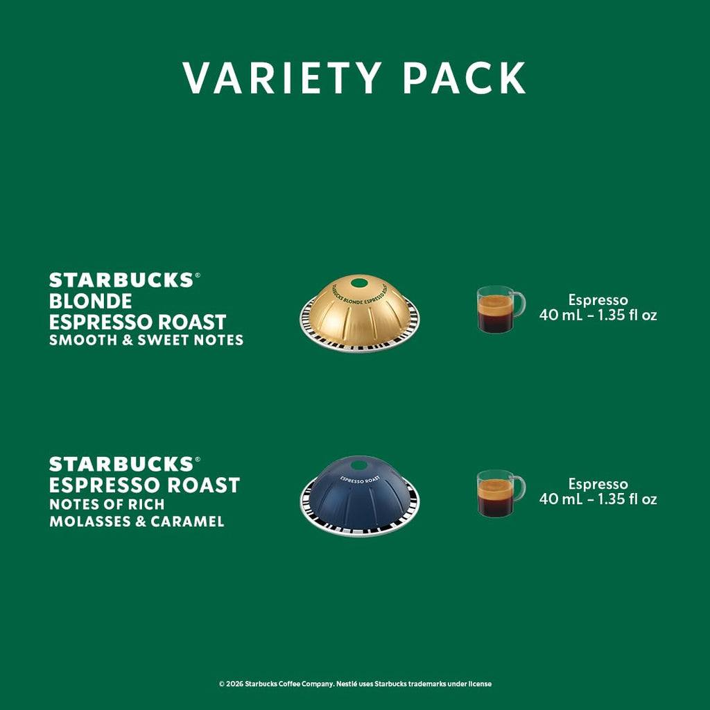 Espresso Variety Pack 40-count Espresso Pods J937