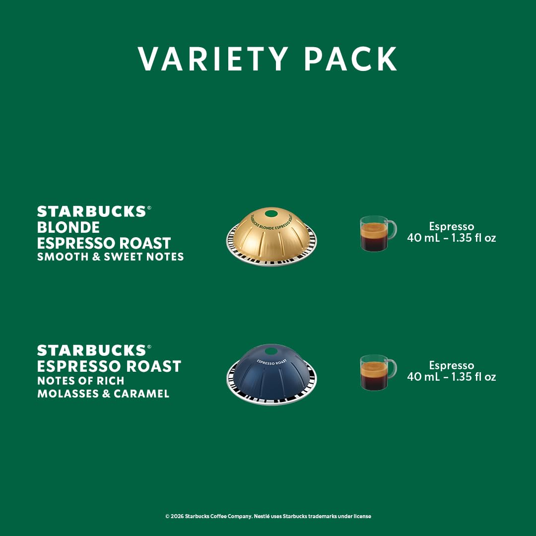 Espresso Variety Pack 40-count Espresso Pods J937