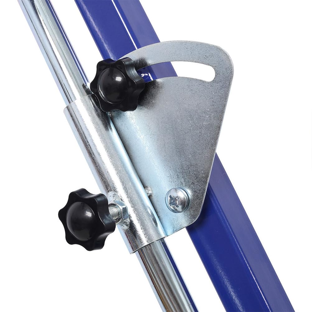 Folding Steel Bumper Stand, 200 LBS Capacity Adjustable with Extendable Arms H12383