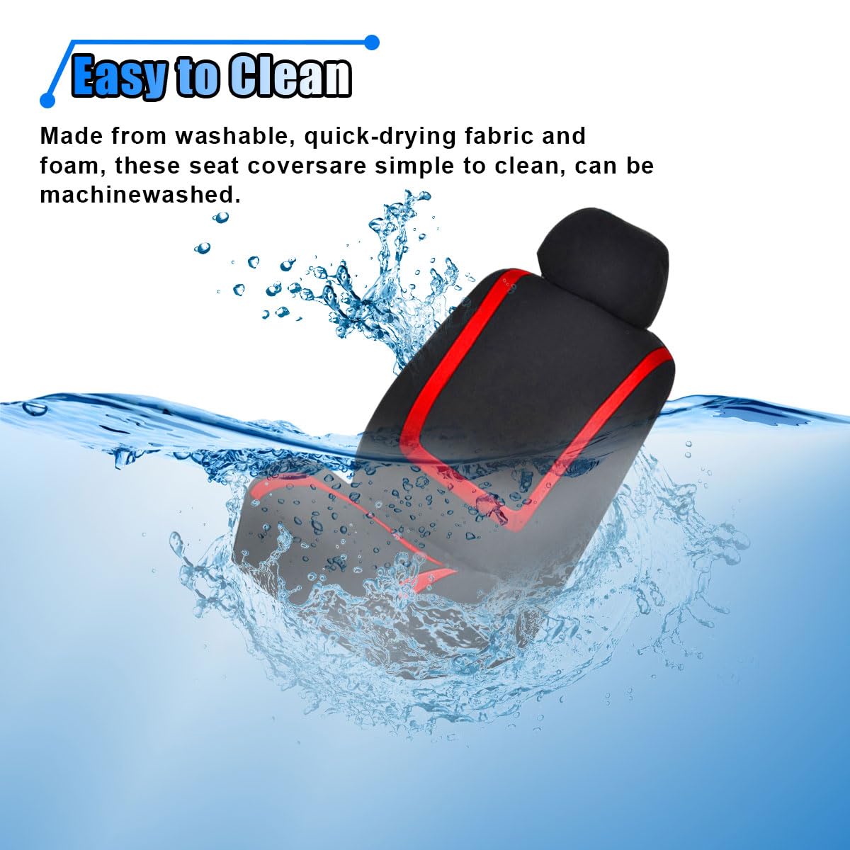 2 Pack Breathable Car Seat Covers L943
