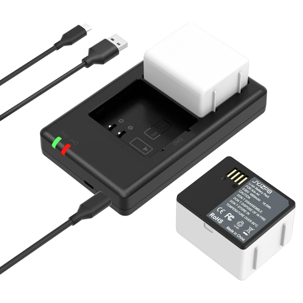 4800mAh Batteries with Dual Battery Charger X200