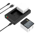 4800mAh Batteries with Dual Battery Charger X200