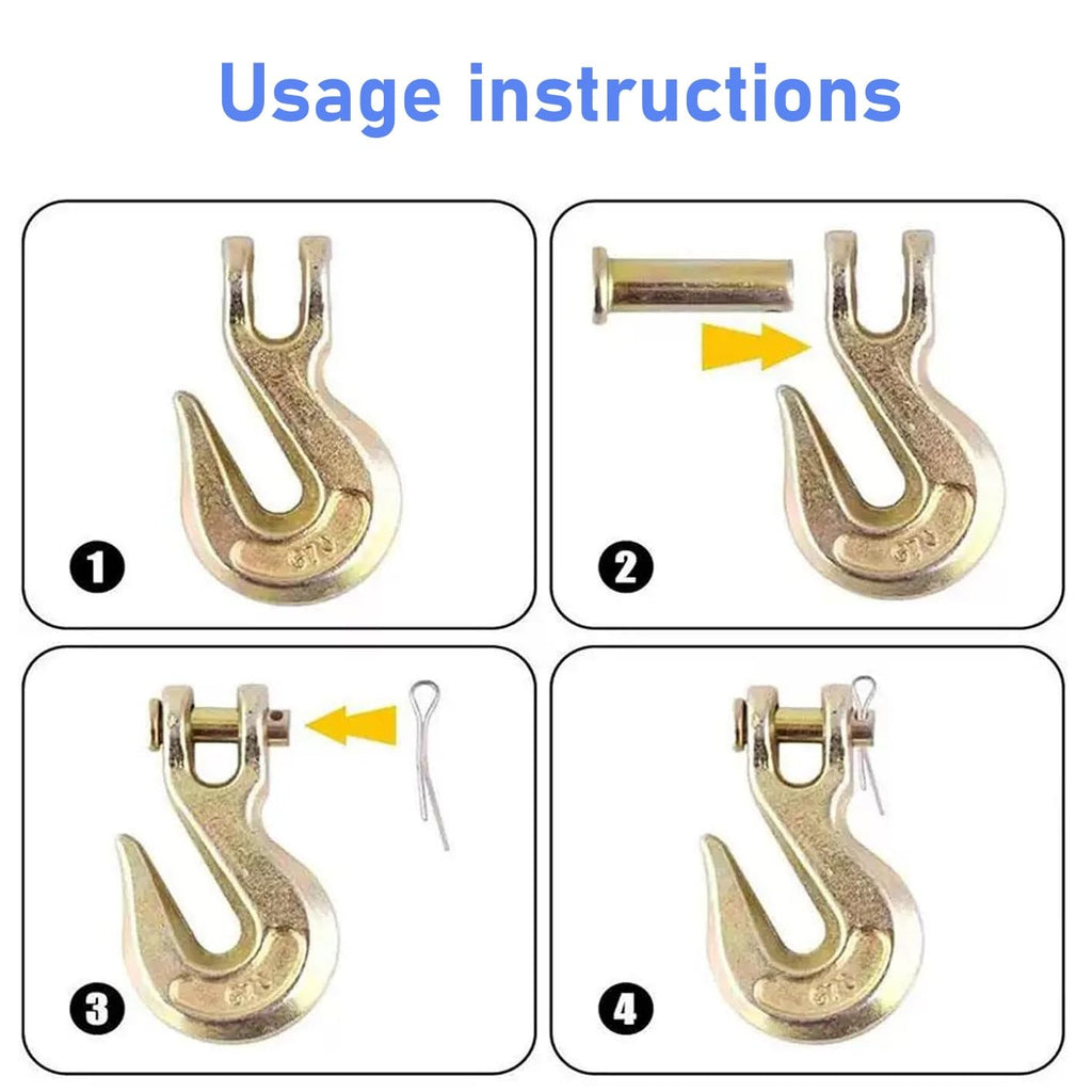 3/8" Grade 70 Clevis Grab Hook U3062