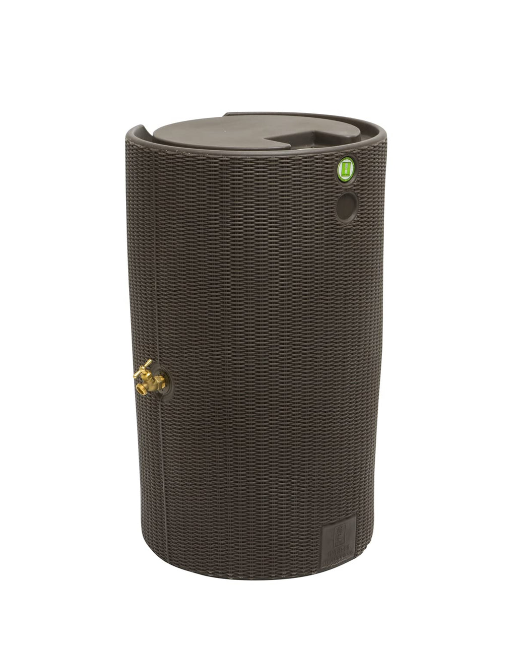 50 Gallon Flat Top Rain Saver Dark Brown E37706