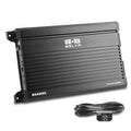 500W Peak 2-Ohm Stable 2-Channel Car Audio Amplifier with Remote Subwoofer Level Control H60890