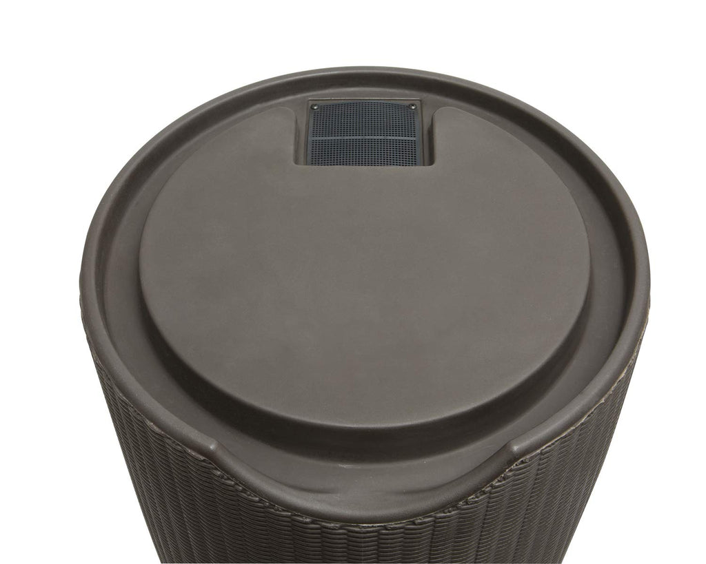 50 Gallon Flat Top Rain Saver Dark Brown E37706