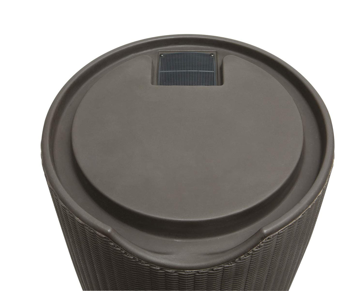 50 Gallon Flat Top Rain Saver Dark Brown E37706