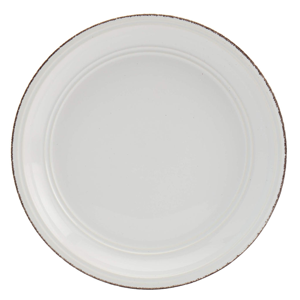 White 12 Piece Stoneware Dinnerware Set S805288