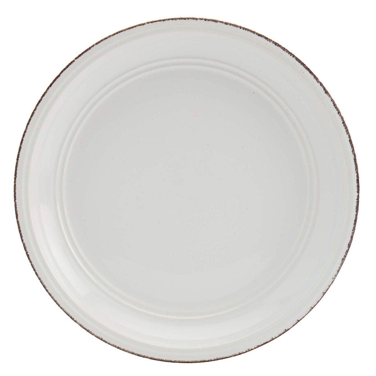 White 12 Piece Stoneware Dinnerware Set S805288