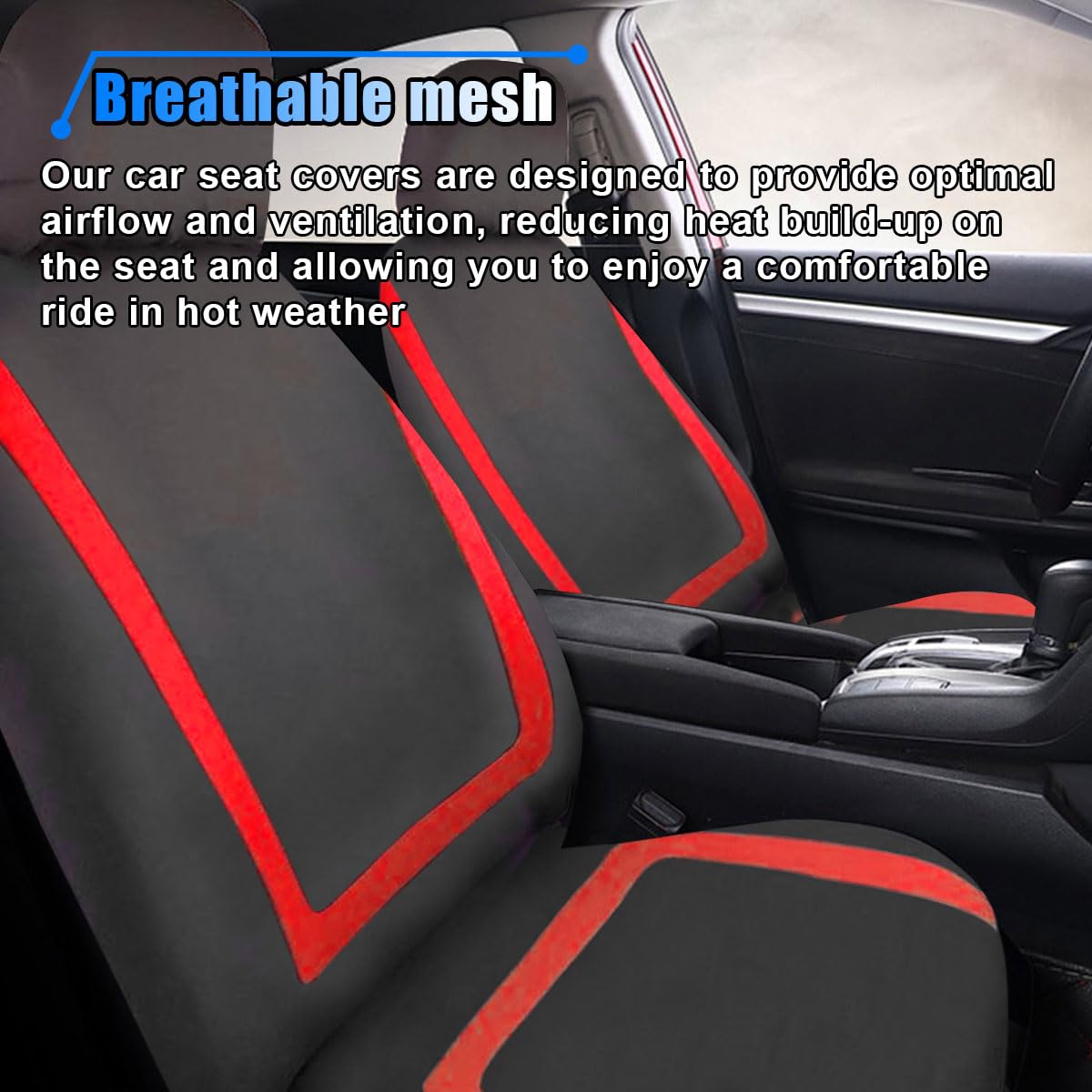 2 Pack Breathable Car Seat Covers L943