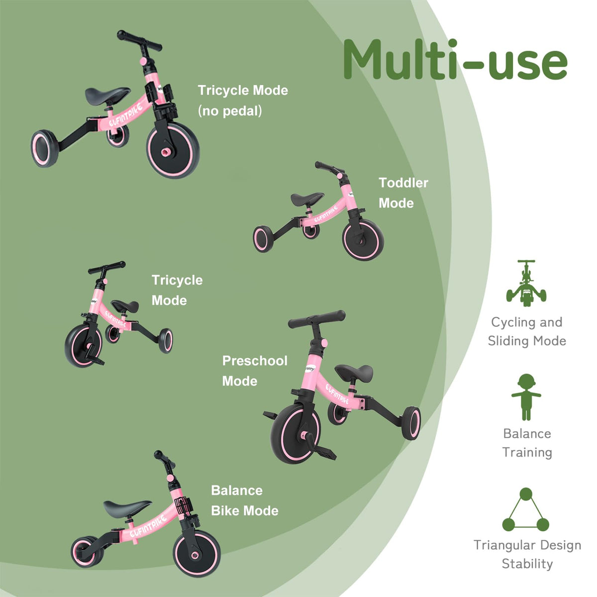 5 in 1 Toddler Bike G5430