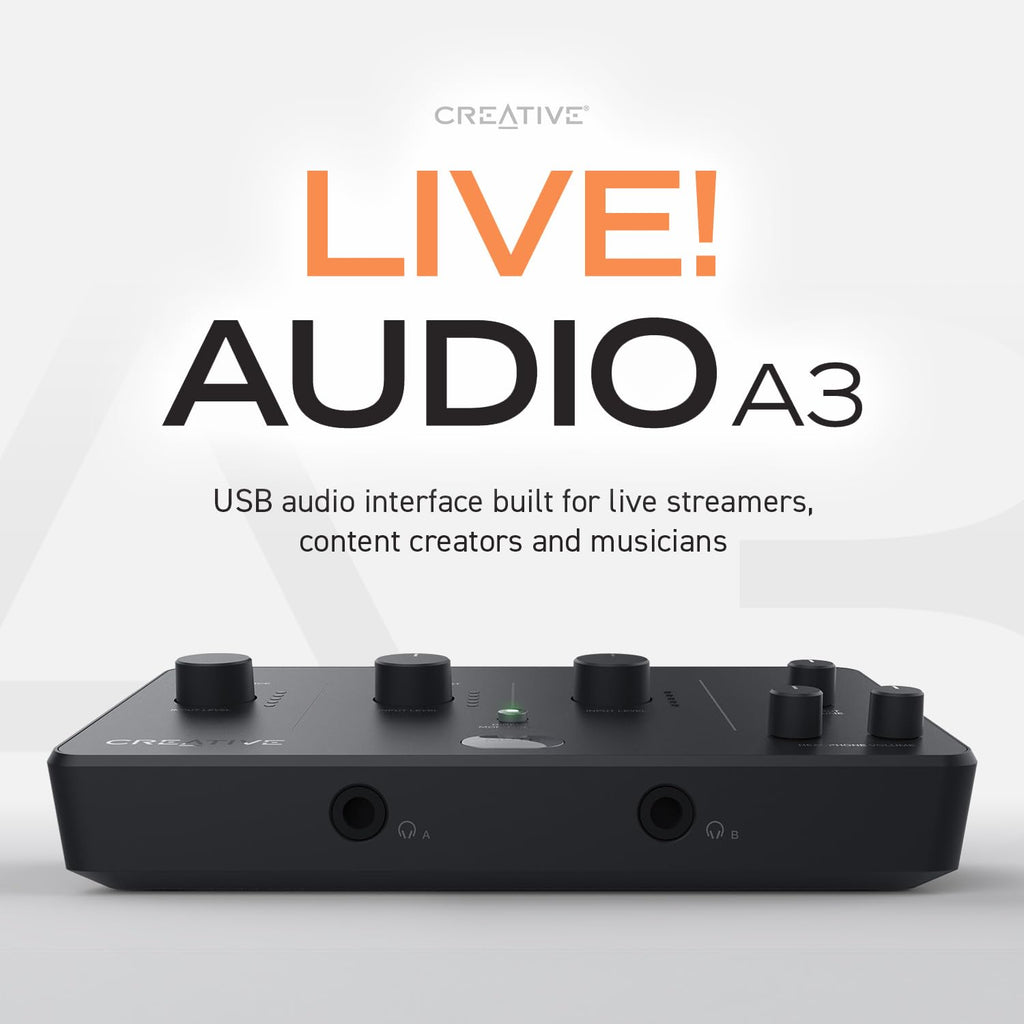USB Audio Interface with Direct Monitoring A45872
