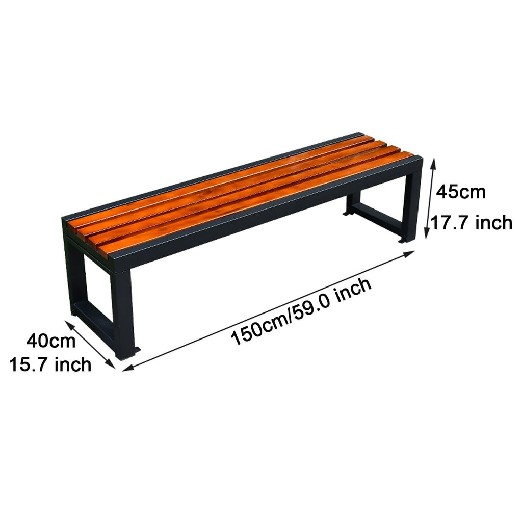 Cast Iron 59in Outdoor Bench T3896