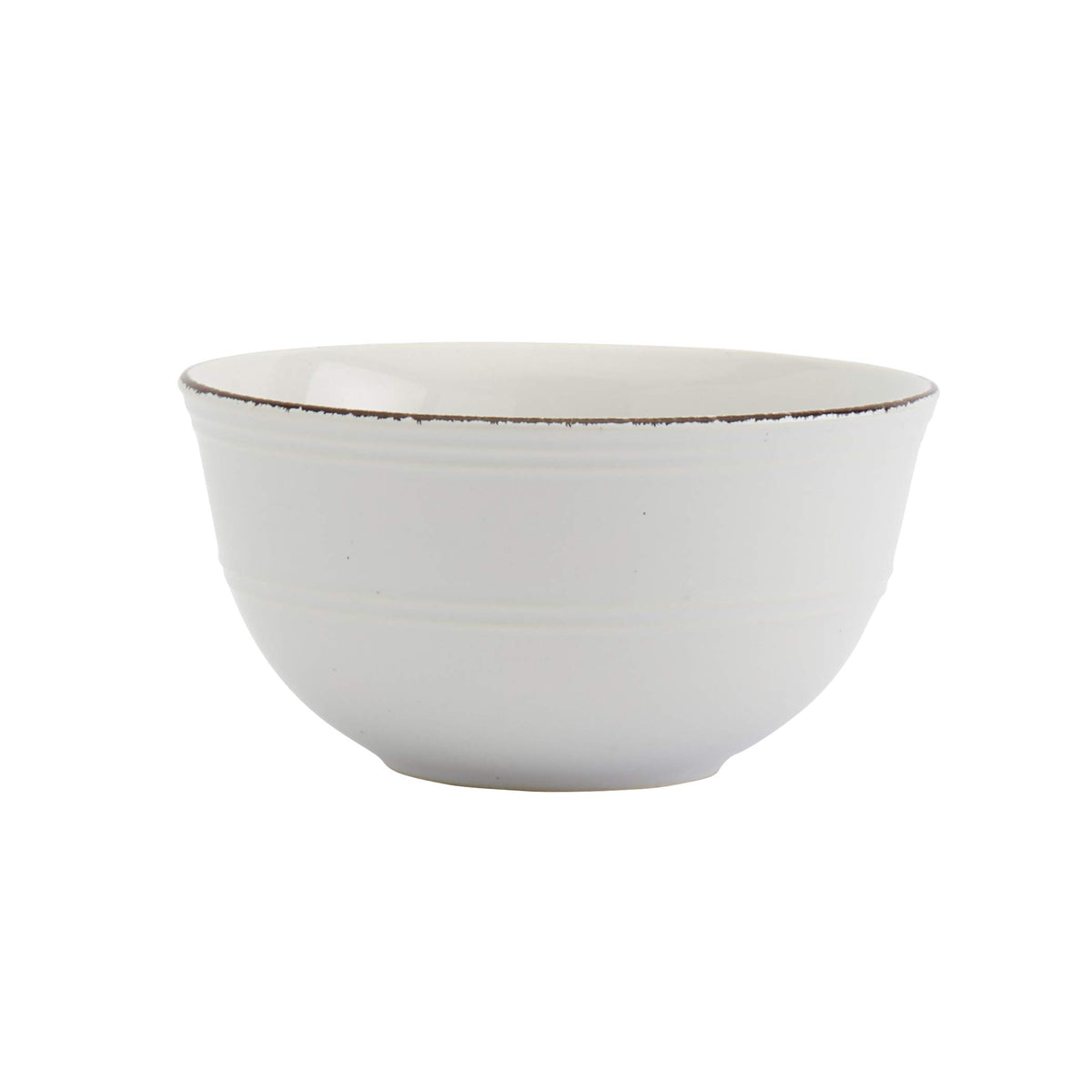 White 12 Piece Stoneware Dinnerware Set S805288