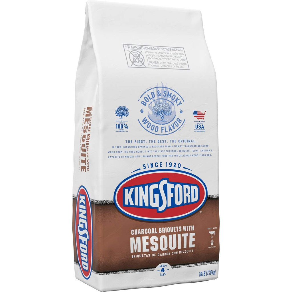 Original Charcoal Briquettes with Mesquite 16 Pounds W328870