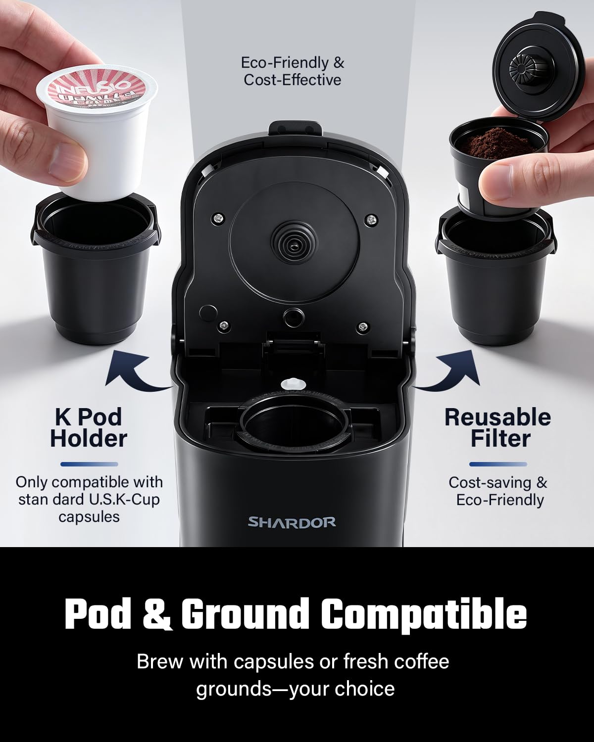 Mini Single Serve Coffee Maker D7481