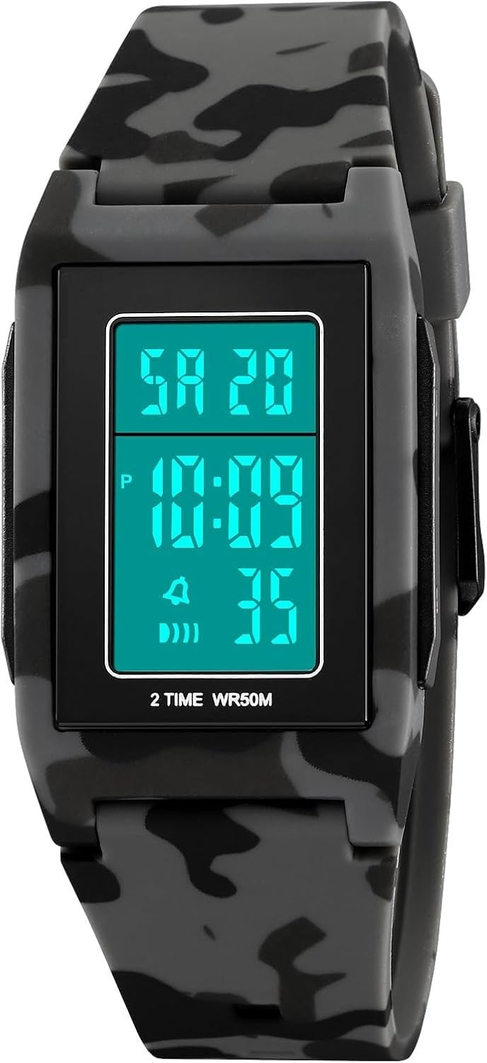 Minimalist Digital Ultra-Thin Water Resistant Shock Resistant Watch R84945