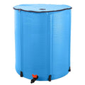 50 Gallon Blue Collapsible Rain Barrel G4001