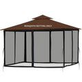 10x12 FT Black Mosquito Netting Z90853