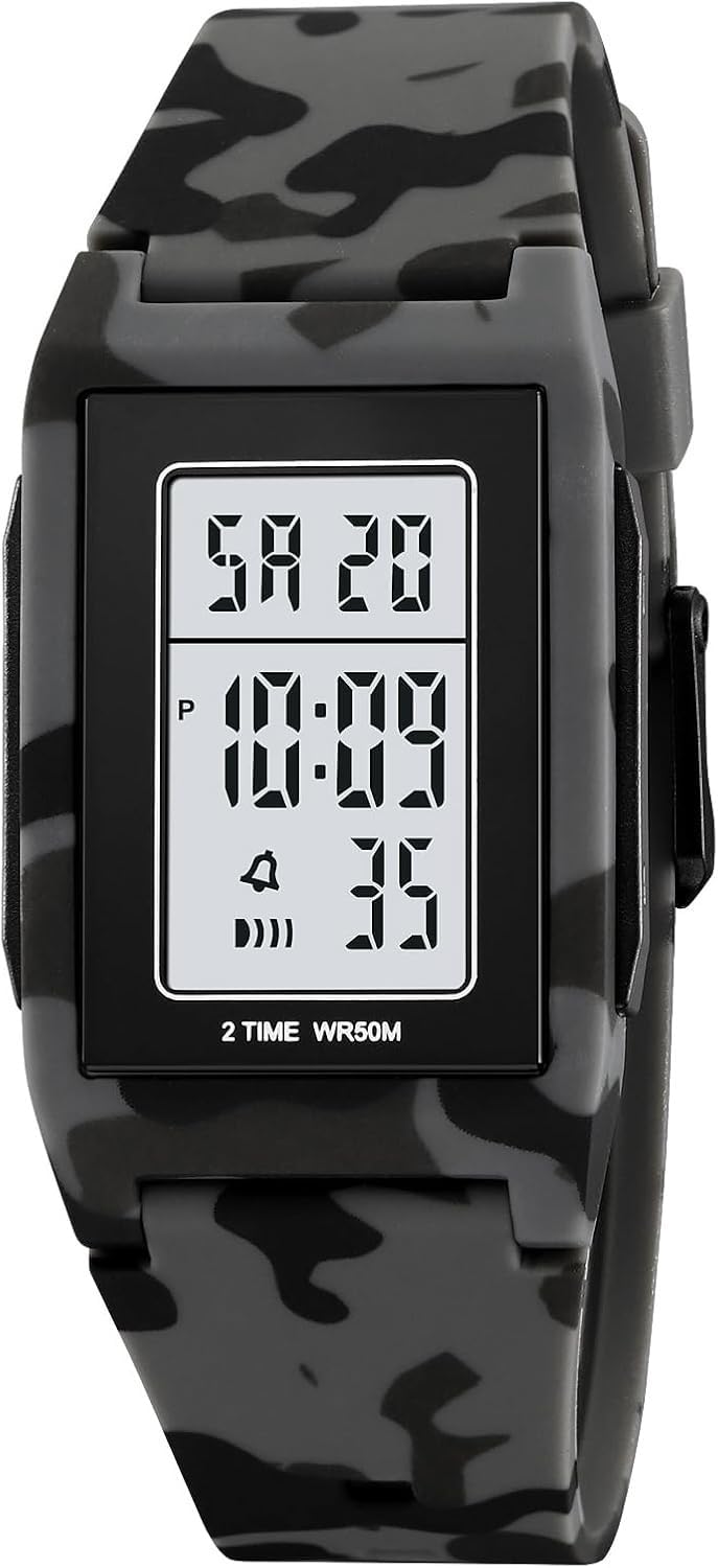 Minimalist Digital Ultra-Thin Water Resistant Shock Resistant Watch R84945