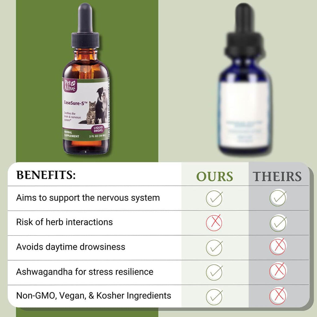 2 Fl Oz Herbal Nervous System Support for Pets C84600
