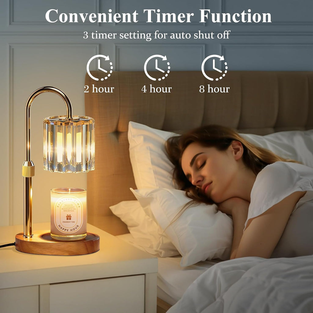 Candle Warmer Lamp with Timer and Dimmer J61404
