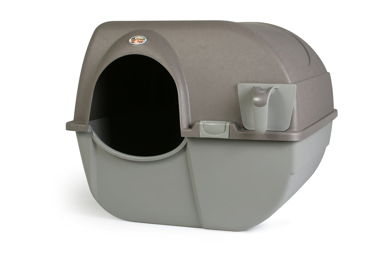 Large Brown Self Cleaning Litter Box F3599