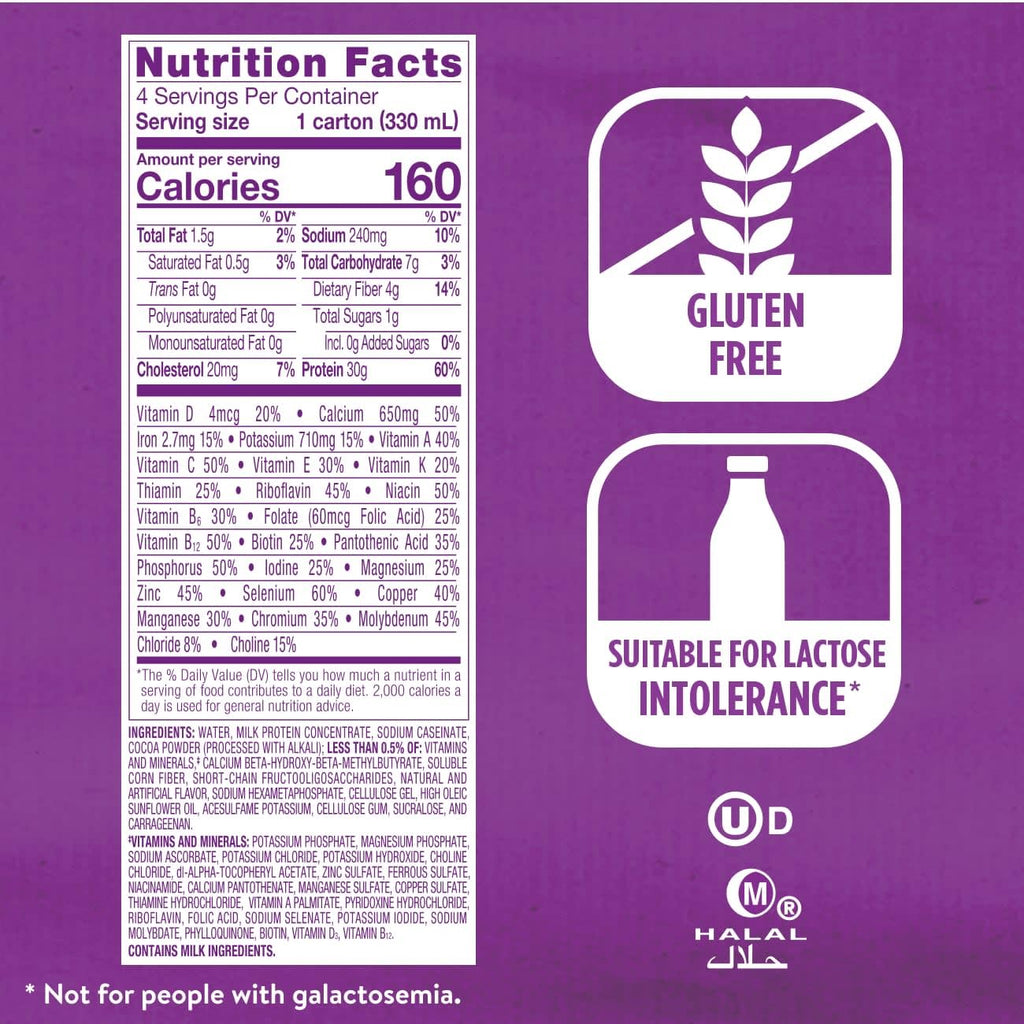 2-in-1 Milk Chocolate High Protein 12 Pack Z38407