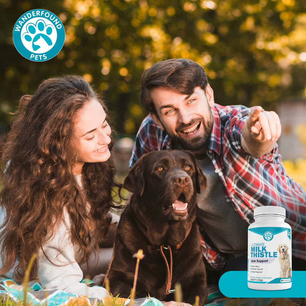 Milk Thistle for Dogs Chewable Tablets A191342