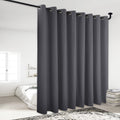 Grey 120 by 84 Inch Blackout Curtain Panel P728