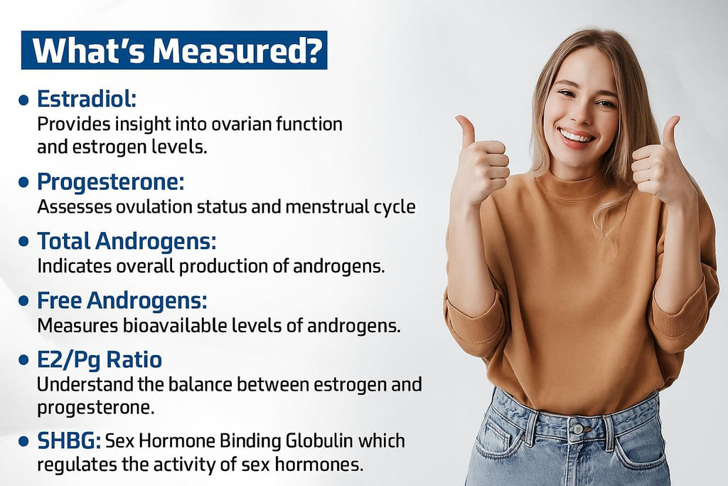 6-in-1 Female Hormone Test A9055