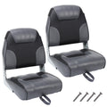 2 Pack Low Back Folding Boat Seats X132
