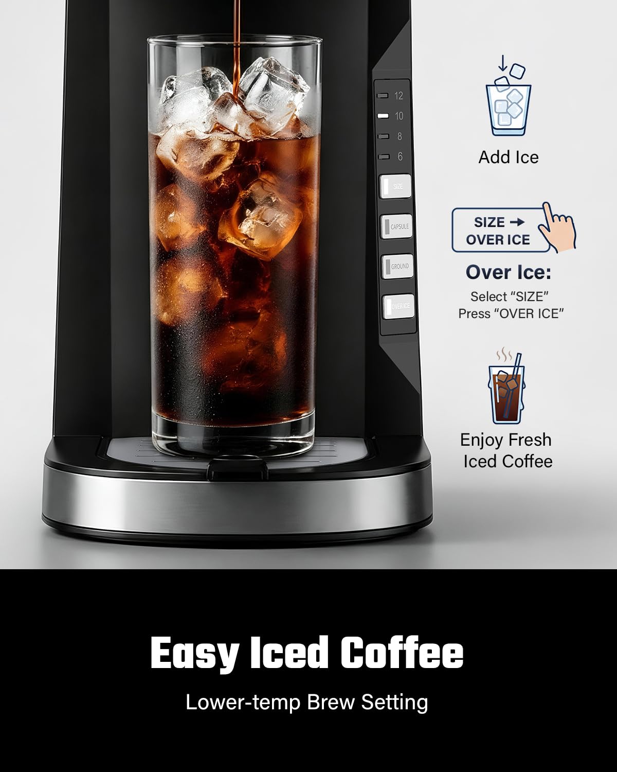 Mini Single Serve Coffee Maker D7481