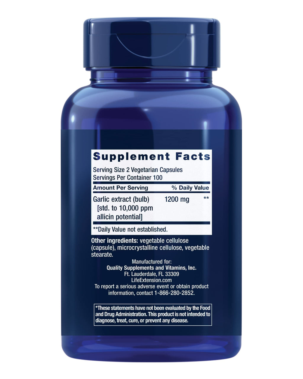 Garlic 200 Capsules H786
