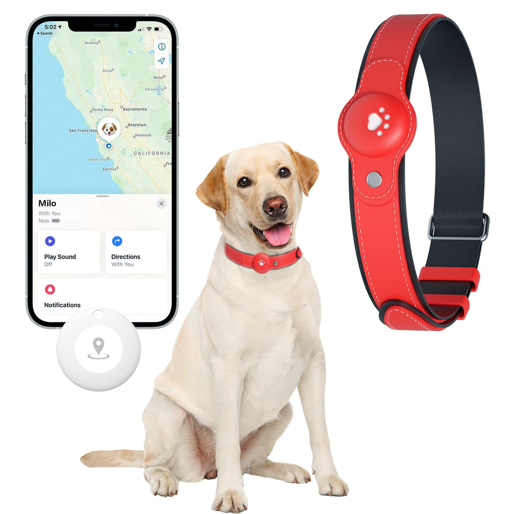 GPS Tracker for Dogs, Pet Location Tracker with Collar R684746