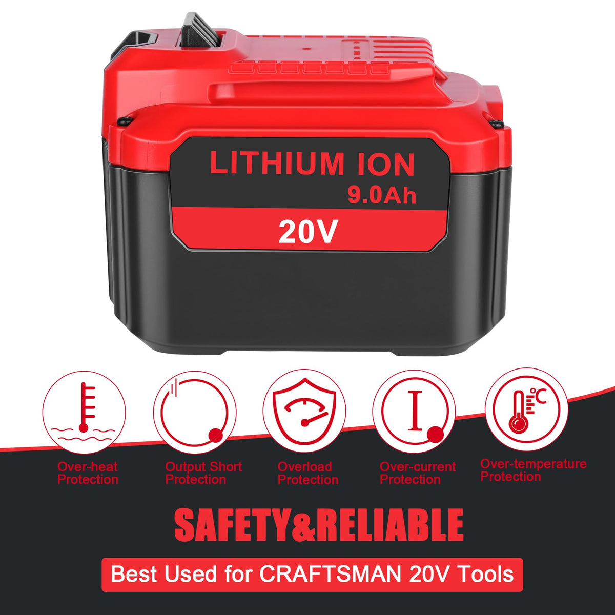 9.0Ah Replacement Battery A60648