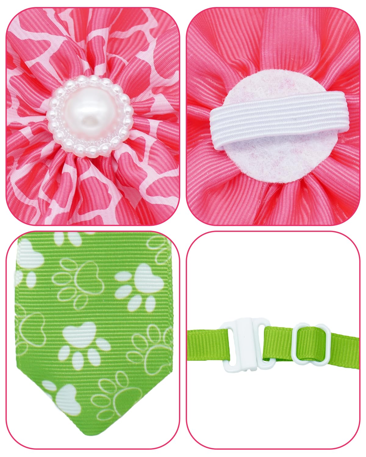 100 Pack Small Dog Bows and Ties X396