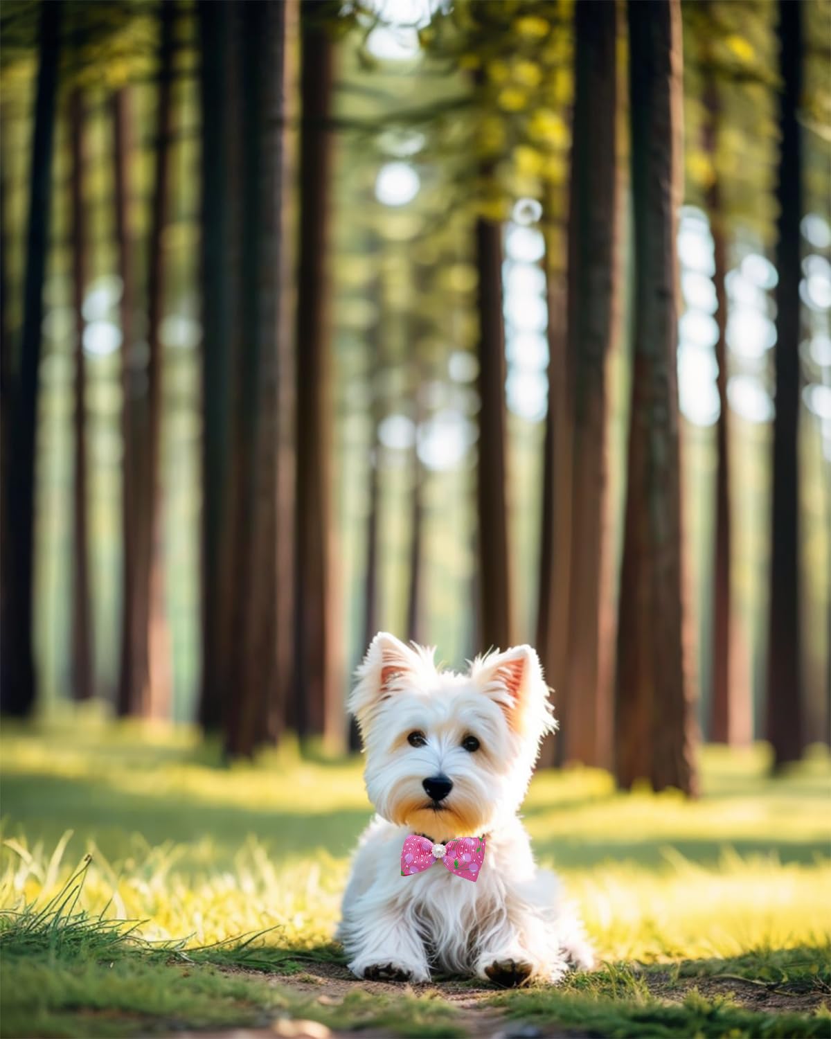 100 Pack Small Dog Bows and Ties X396