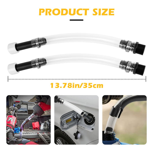 2 PCS Fuel Jug Hose Gas Can Spout Replacement M90587