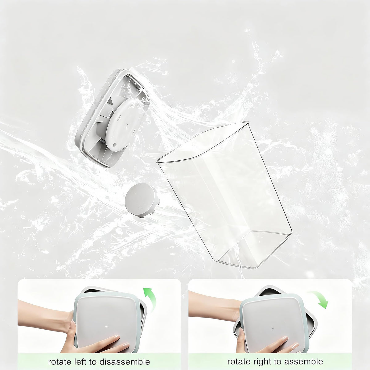 Dog Cat Treat Container with Scoop X886147